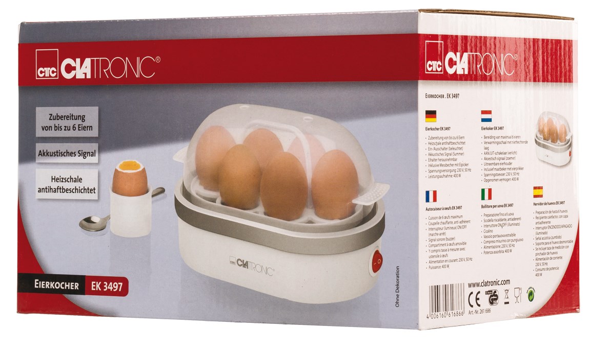 Aparat za kuhanje jaja CLATRONIC HA-EGGBOIL-13-1
