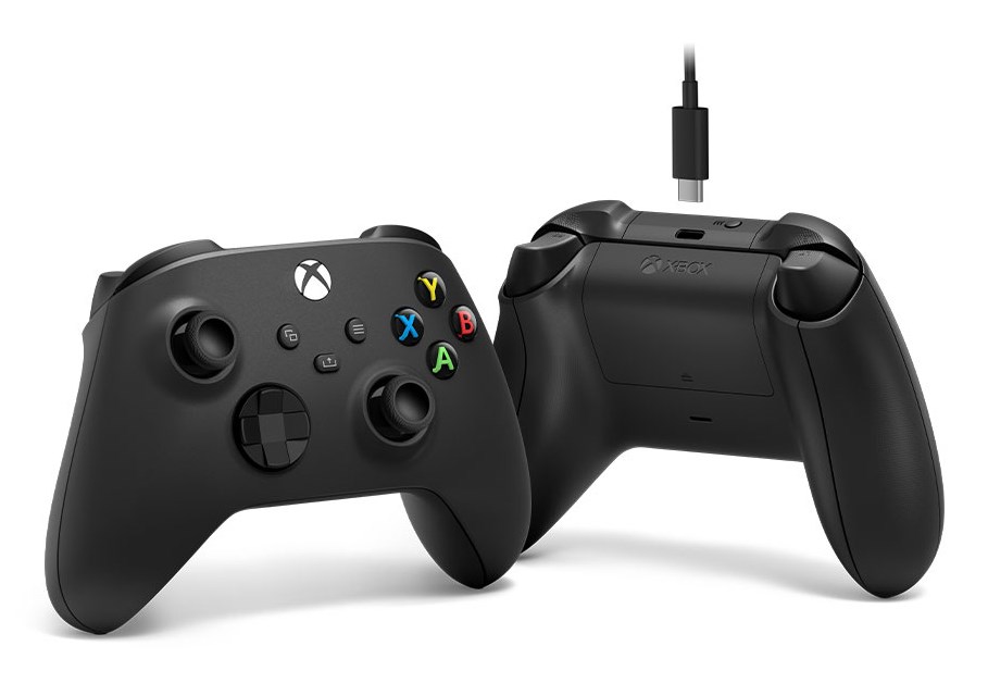 Kontroler MICROSOFT Xbox Serie Black (USB-C)-3