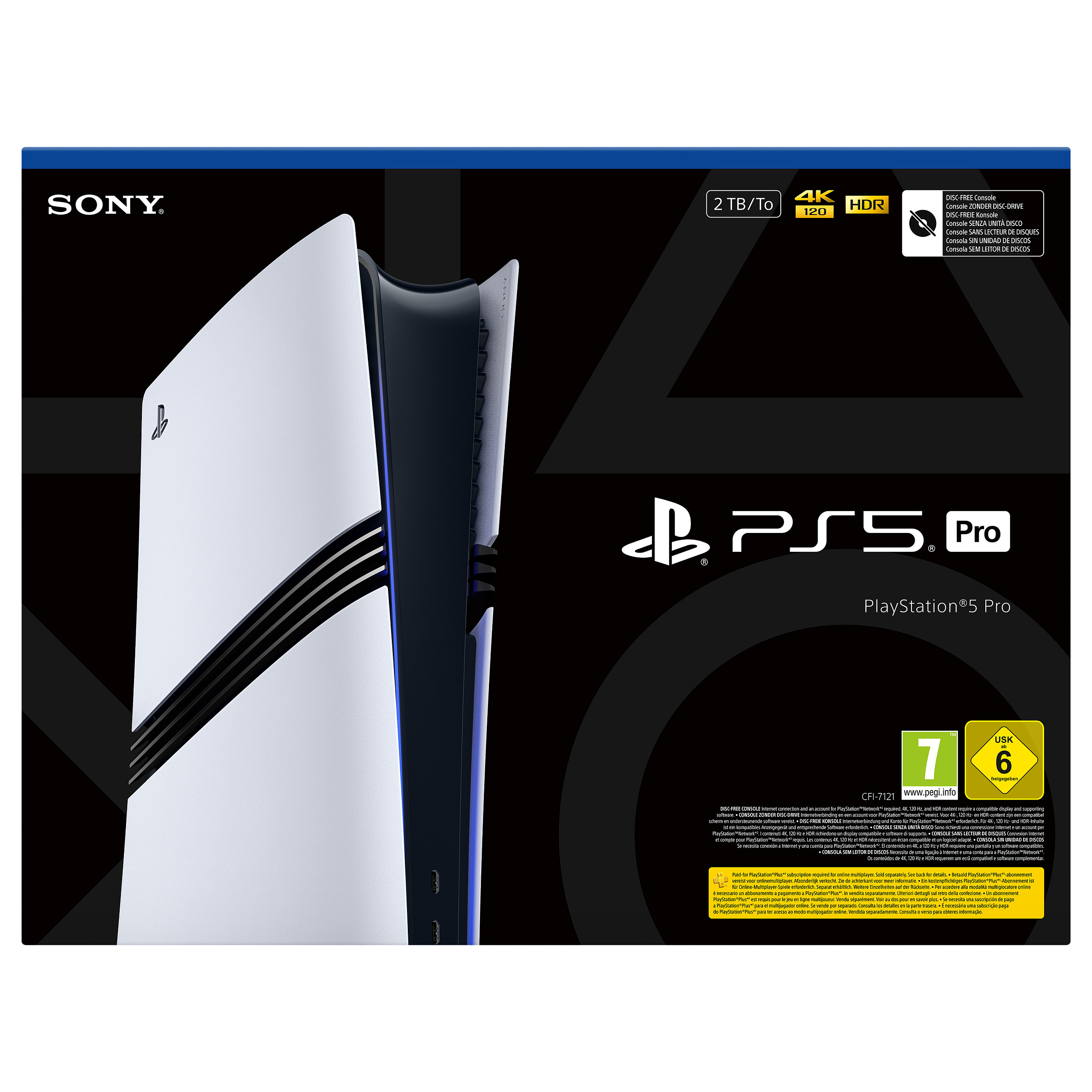 Konzola SONY PlayStation 5 PRO 2TB CFI-7121-7