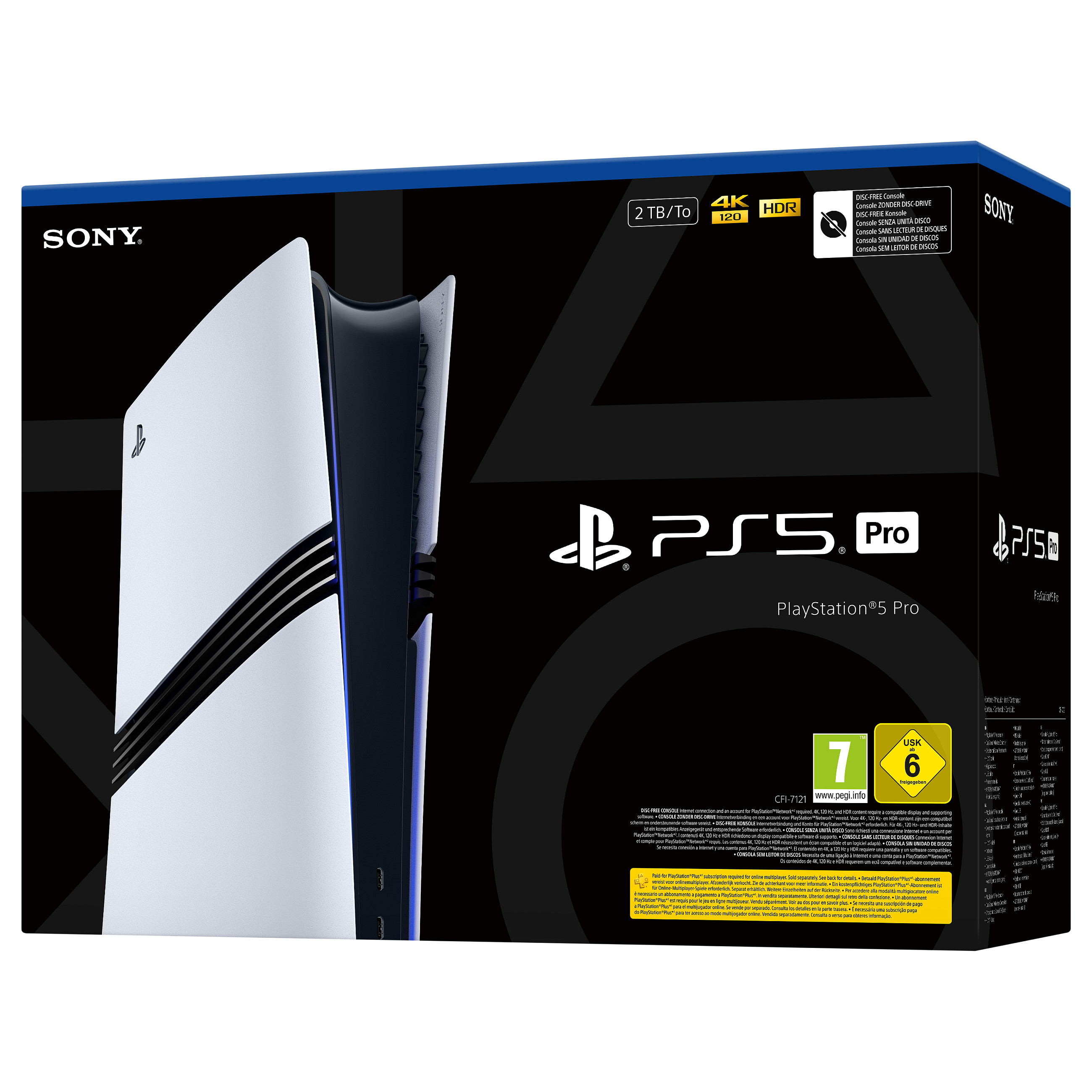 Konzola SONY PlayStation 5 PRO 2TB CFI-7121-8