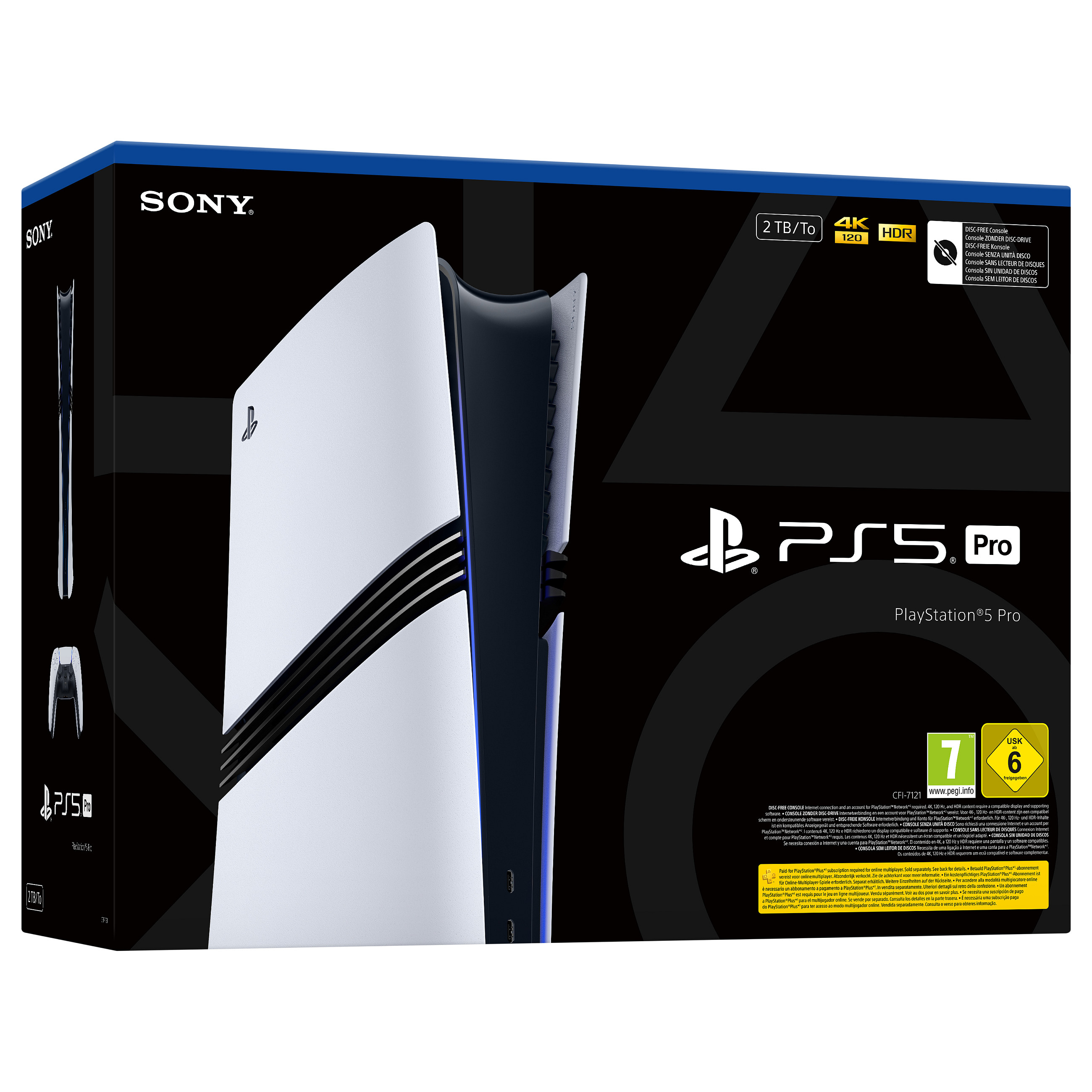 Konzola SONY PlayStation 5 PRO 2TB CFI-7121-9