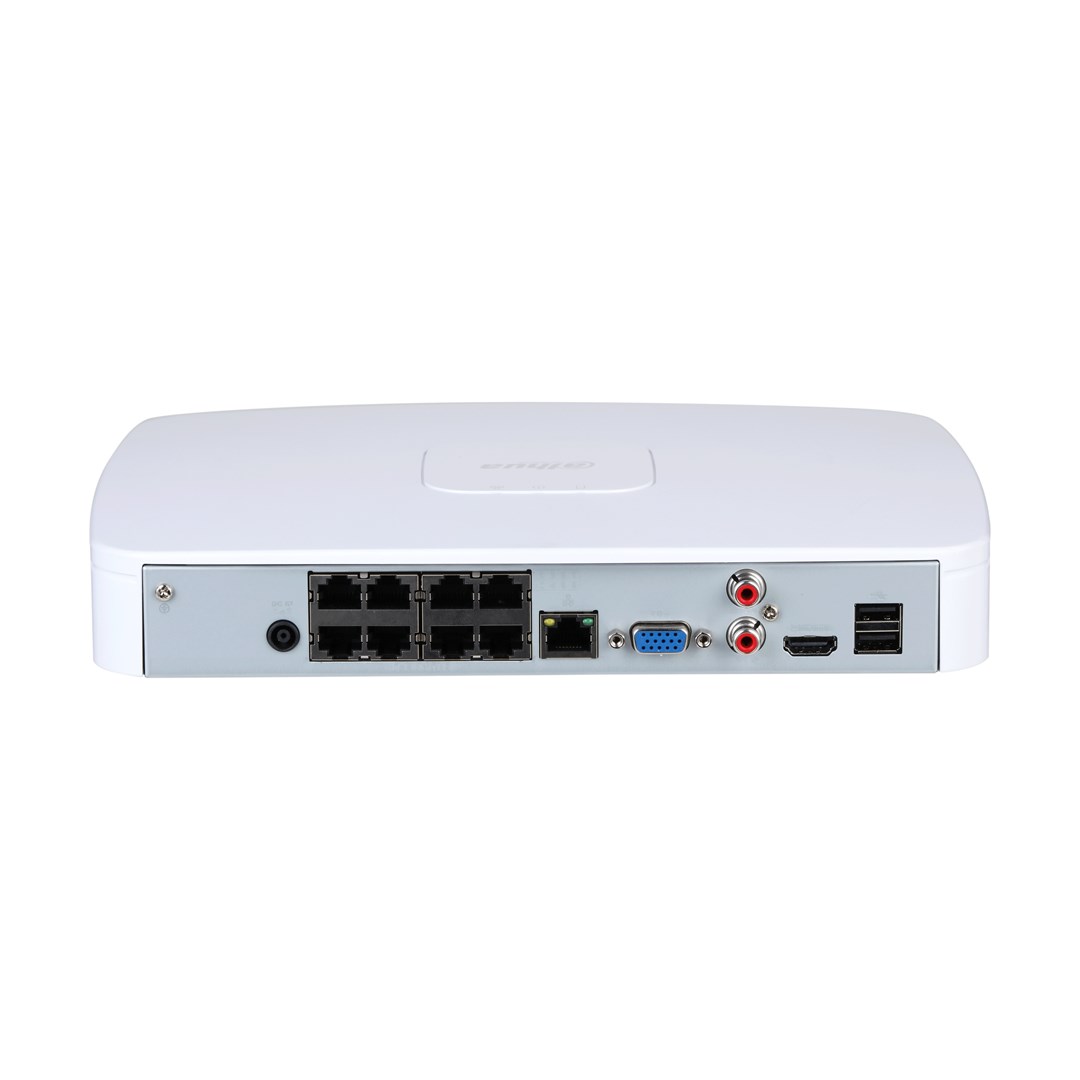 Mrežni video snimač DAHUA NVR4108-8P-EI (8 kanala, 8x PoE, 1x SATA do 16TB, WizSense AI)-2