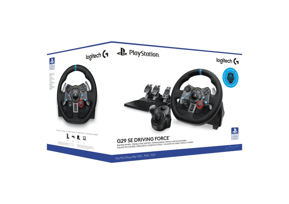 Volan za igre LOGITECH G29 Driving Force Racing Wheel - BLACK-5
