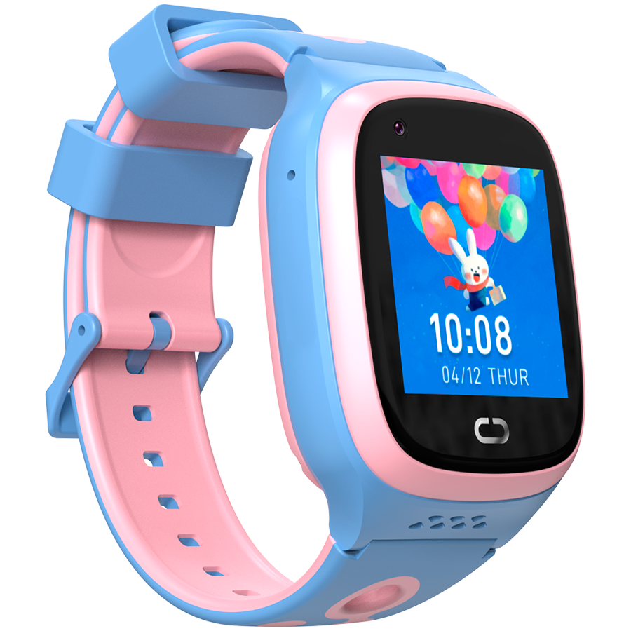 Dječji sat CANYON CNE-KW49PB (E-SIM 4G, GPS, WiFi, Video, Glazba, Igre, Učenje engleskog jezika, Roza&Plava)-1