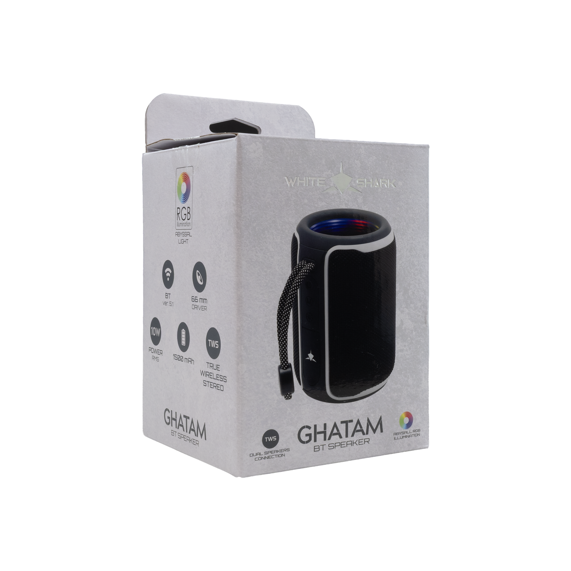 WHITE SHARK GHATAM Black/White-4