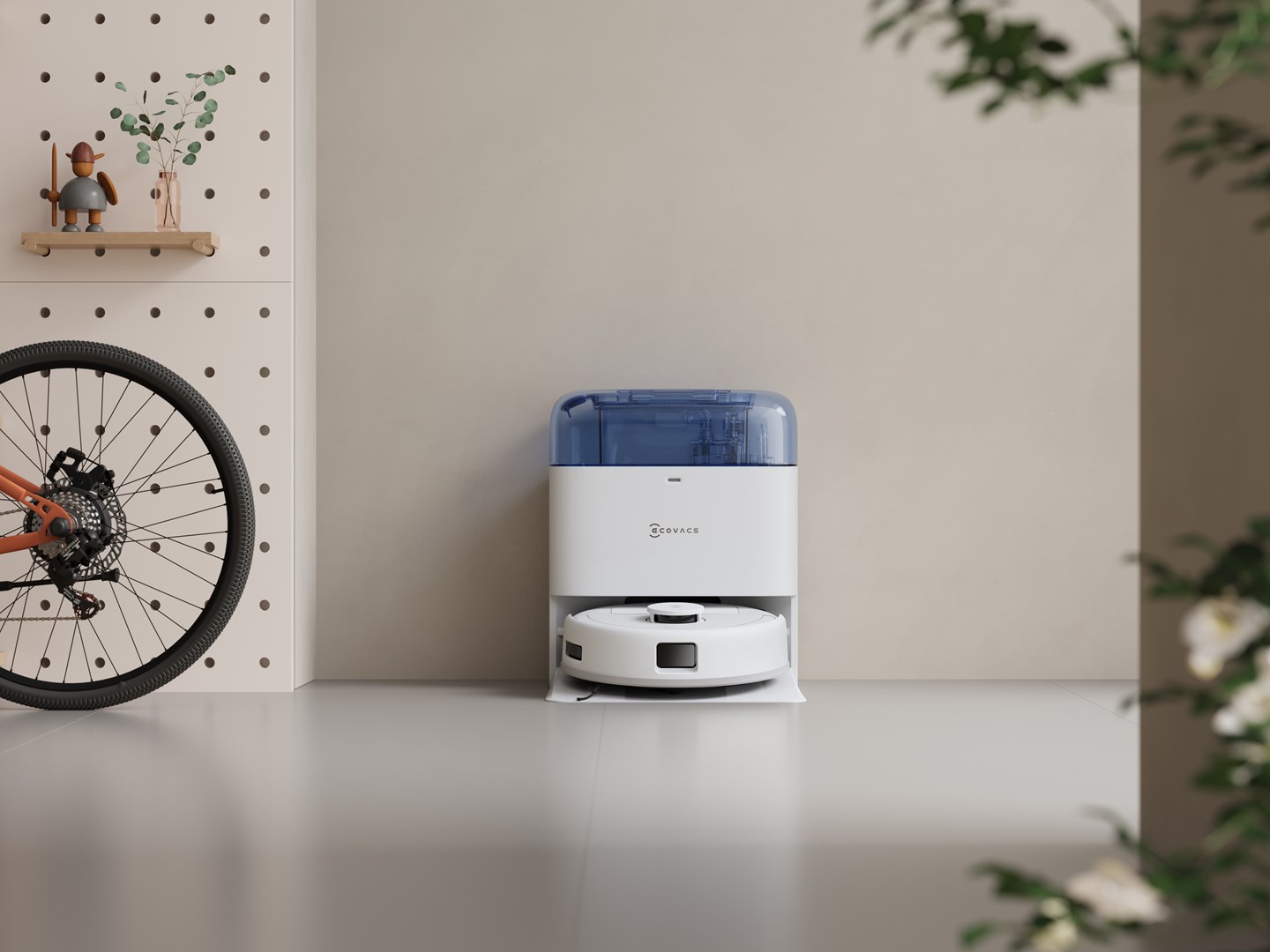 Robot usisavač ECOVACS Deebot MINI Blue (1.4 L, bez vrećice, plava, bijela)-9