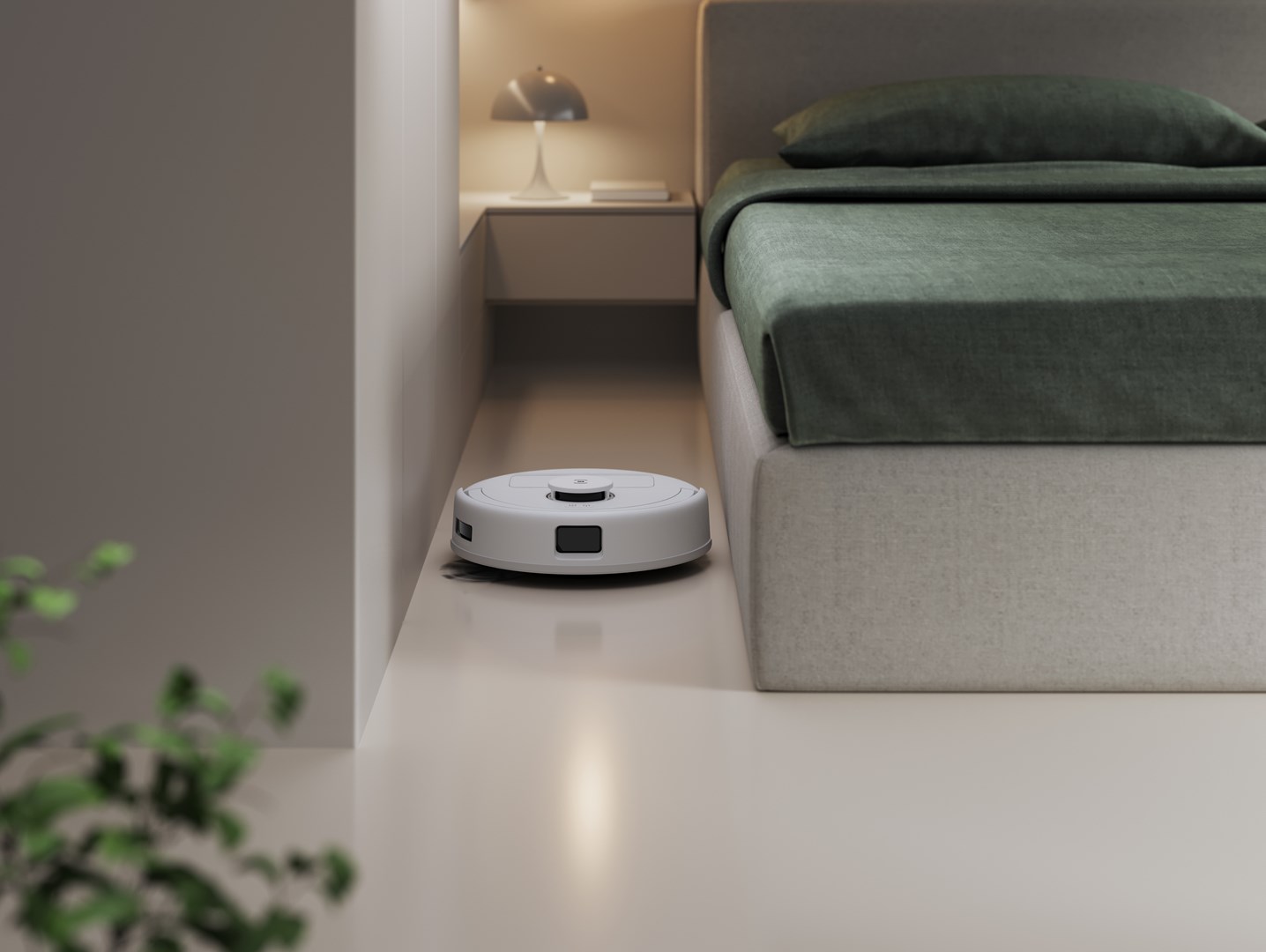 Robot usisavač ECOVACS Deebot MINI Blue (1.4 L, bez vrećice, plava, bijela)-8