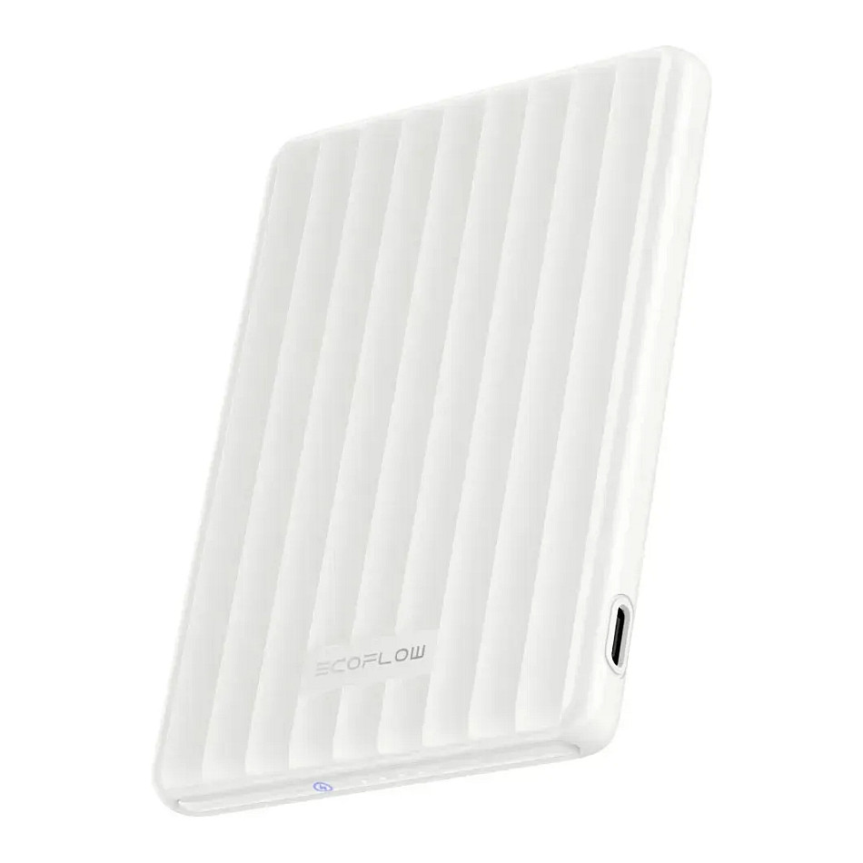 Prijenosna baterija ECOFLOW Rapid Mag 5K (5000 mAh, MagSafe), bijela boja