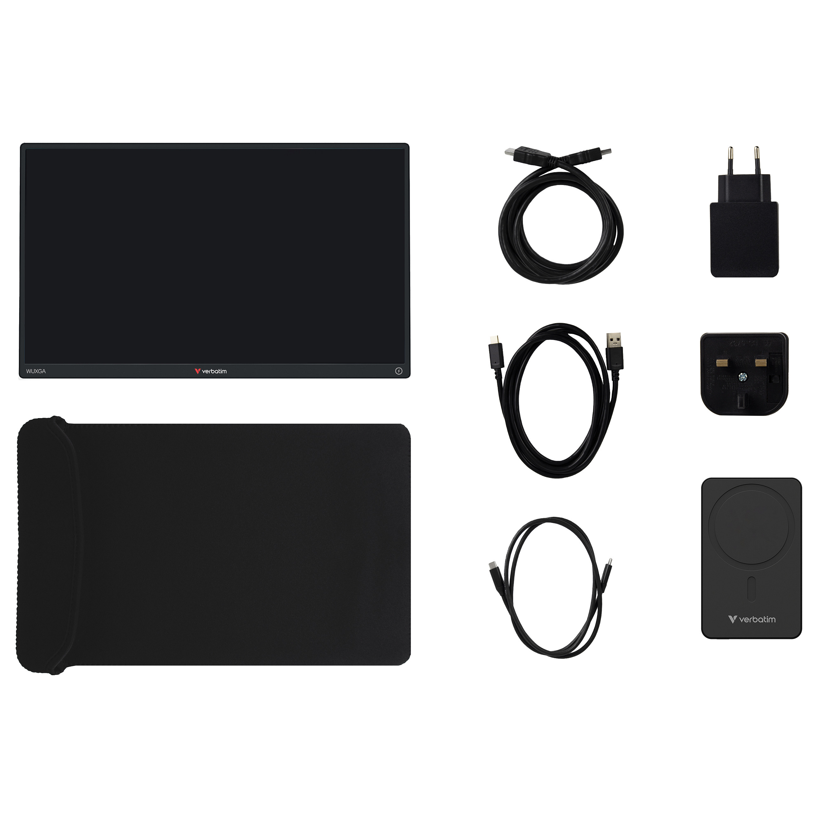 Prijenosni monitor VERBATIM 13.3" Touchscreen (WUXGA, Wireless Power)-2