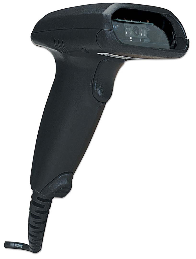 Ručni CCD barkod skener MANHATTAN Long Range (USB, domet 500mm, crni)-2