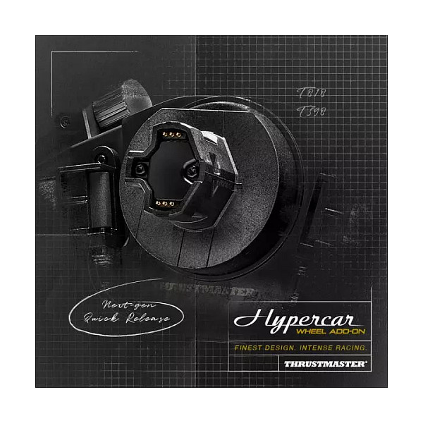 Volan THRUSTMASTER Hypercar Wheel Add-On crni, srebrni - KORIŠTENI jamstvo 6 mjeseci-7