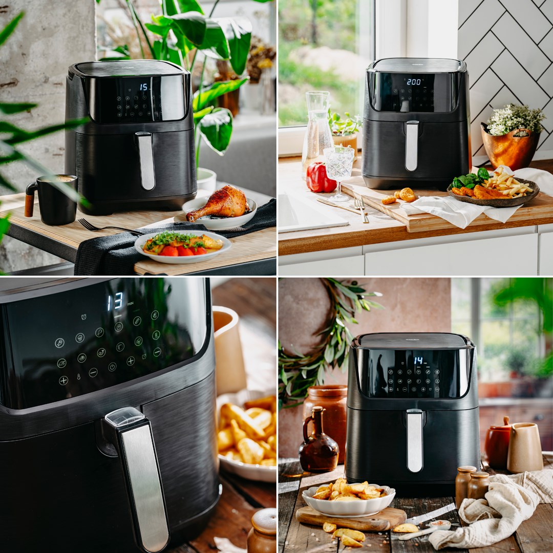 Friteza na vrući zrak ADLER AD 6310 (5.5 L, 1800 W)-6