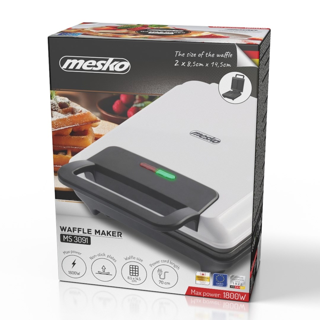 Waffle iron ADLER MESKO MS 3091-10