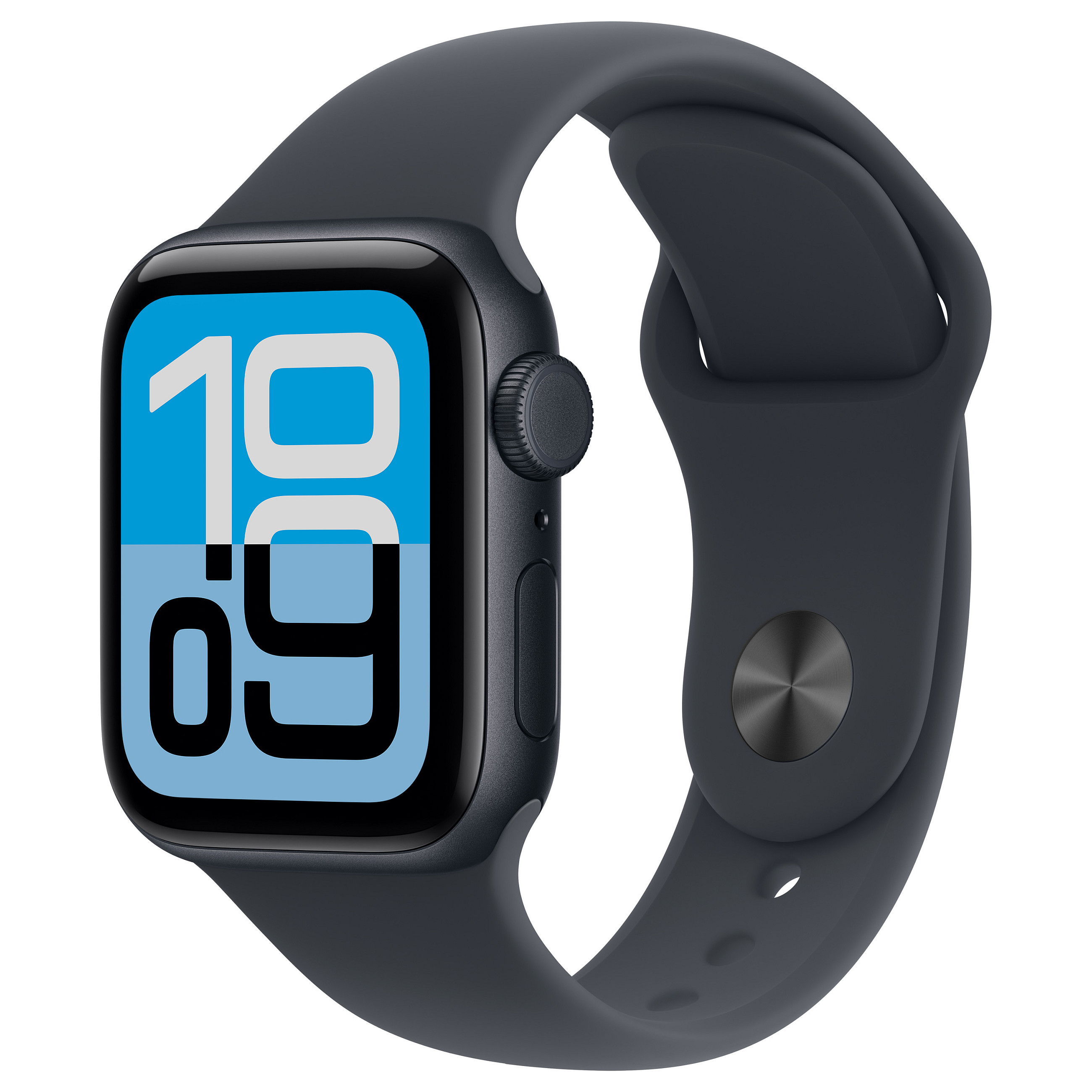 Apple Watch SE (3. generacija) GPS + Cellular 40mm Midnight Aluminium Case with Midnight Sport Band - M/L-0