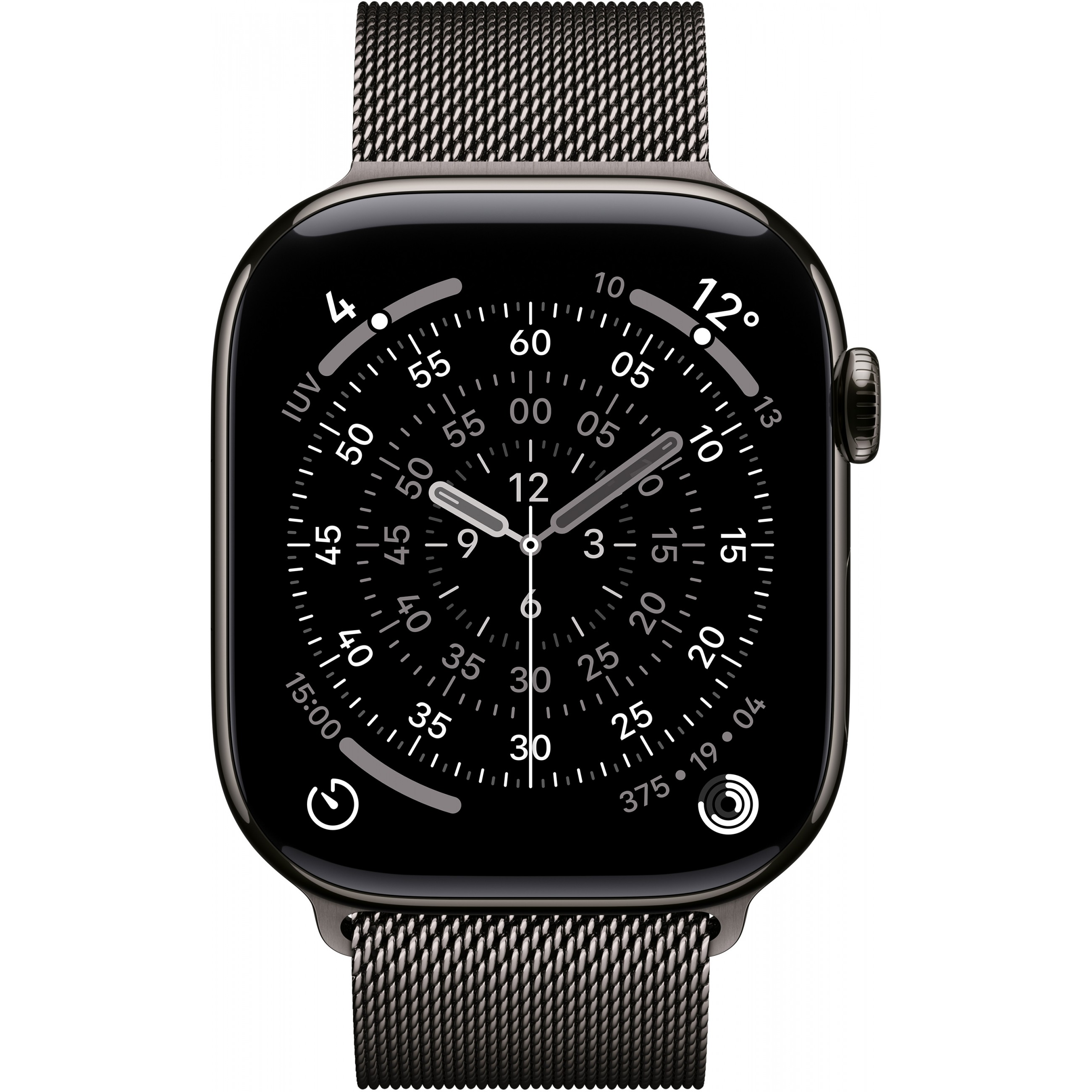 APPLE Watch Series 11 GPS + Cellular 46mm Slate Titanium Case with Slate Milanese Loop - S/M-1