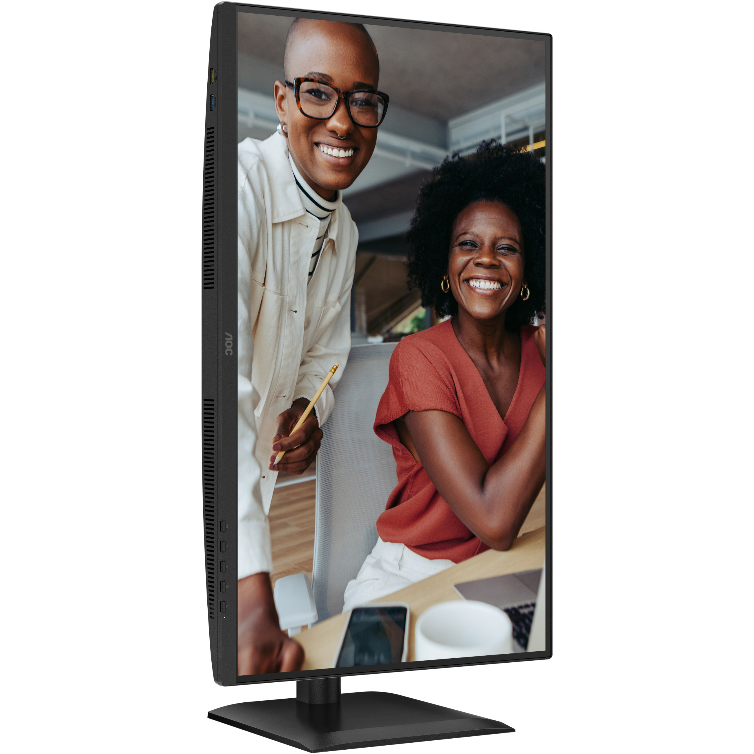 Monitor AOC 27E4U (27", 1920 x 1080, Full HD, LED, crna)-4