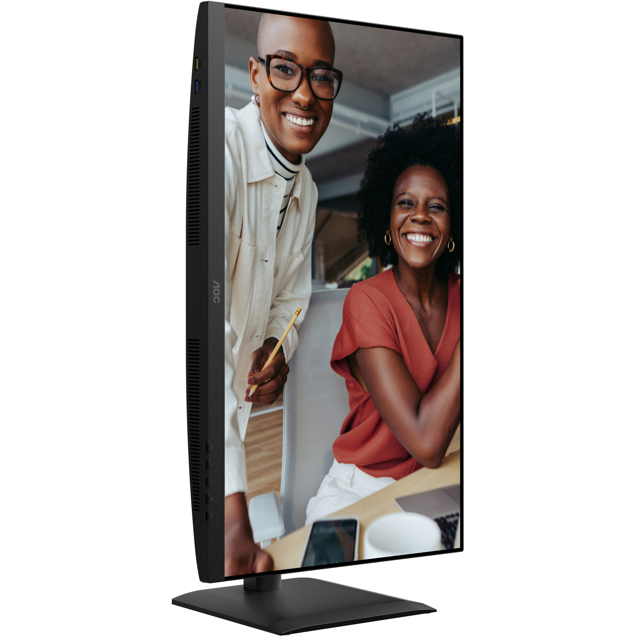 Monitor AOC U27E4CV (27", 4K Ultra HD, LED, 3840 x 2160 piksela, crna)-11