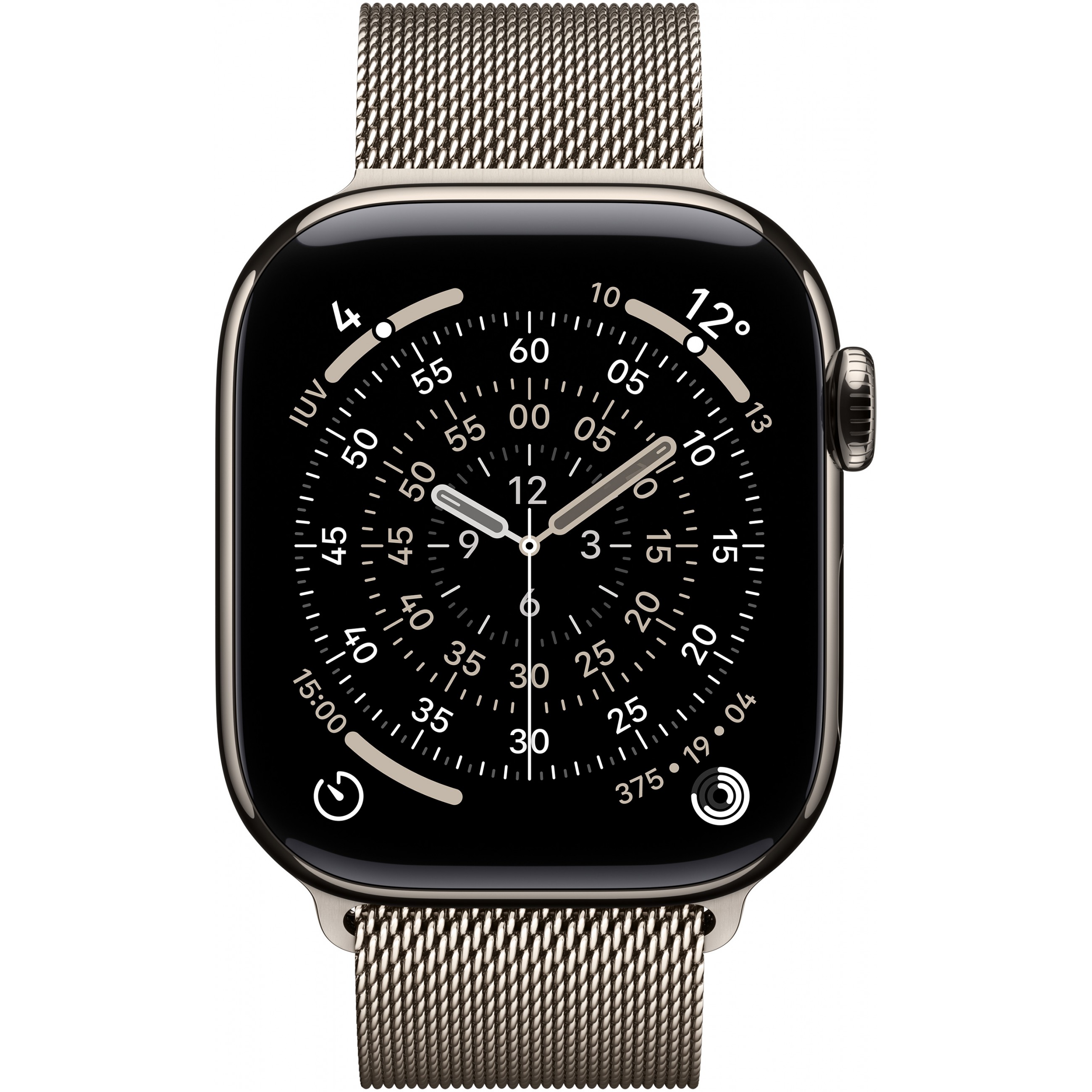 Apple Watch APPLE Series 11 GPS + Cellular 42mm Natural Titanium Case with Natural Milanese Loop-1