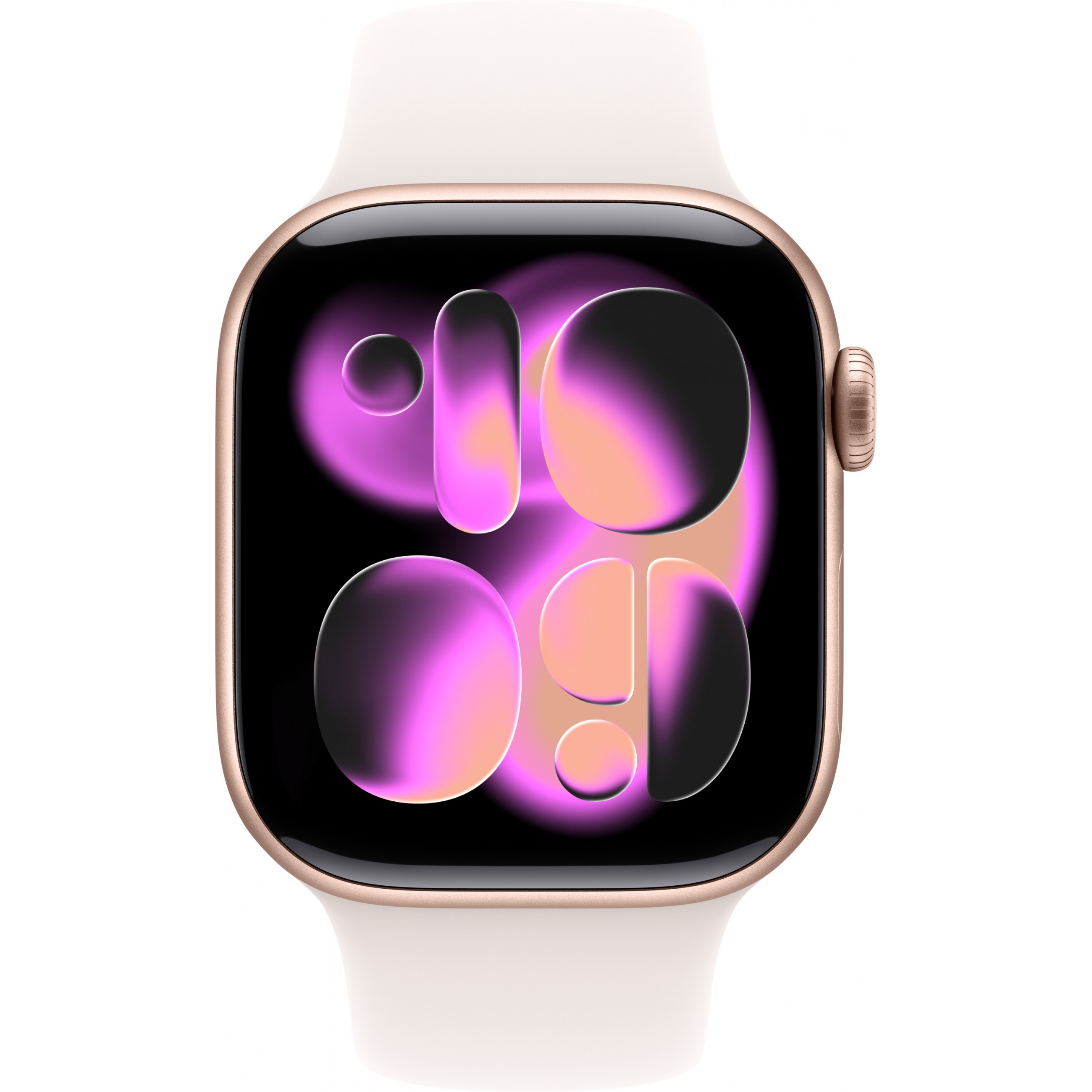 APPLE Watch Series 11 GPS + Cellular 42mm Rose Gold Aluminium Case with Light Blush Sport Band - M/L-1