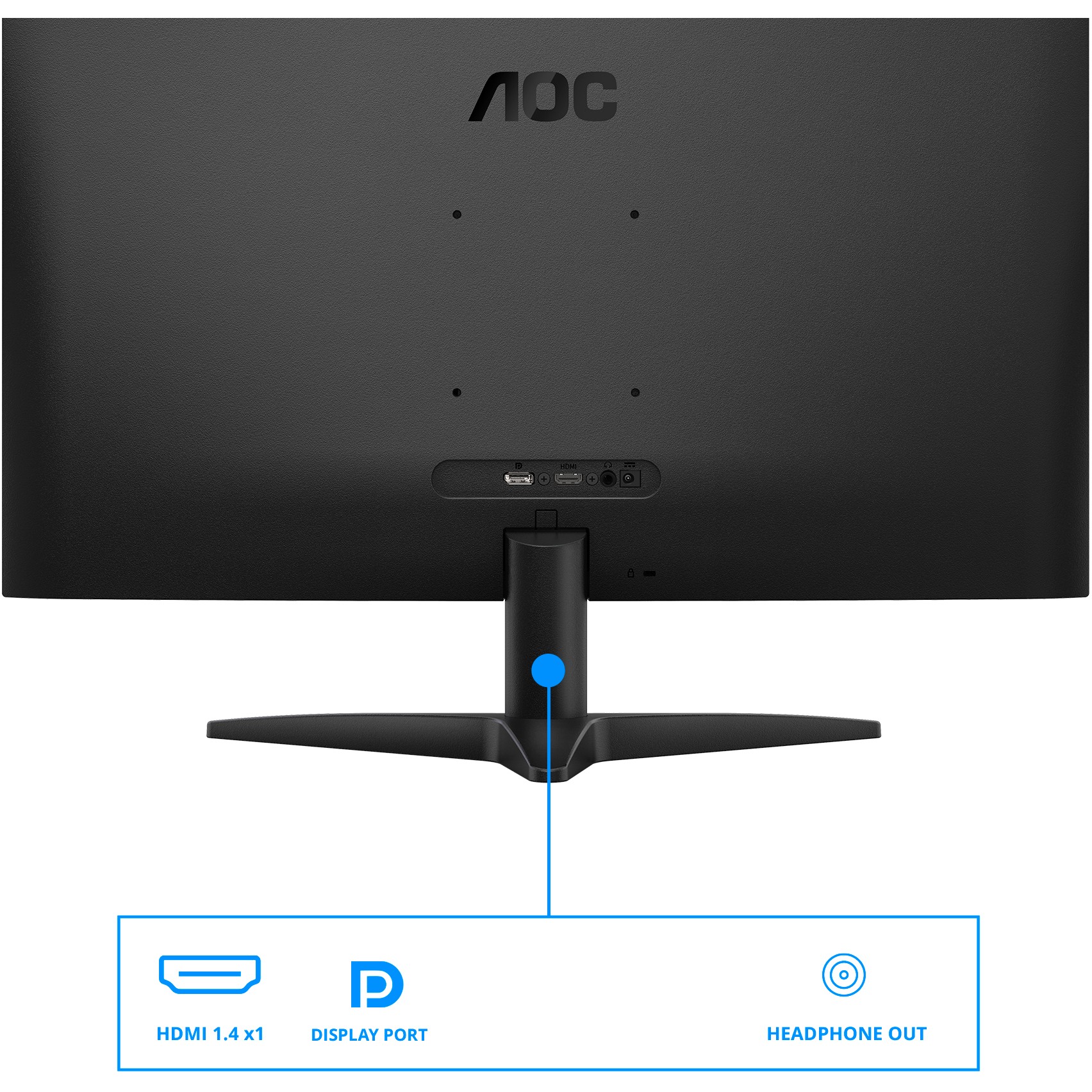 Monitor AOC 27B36X (27", 1920 x 1080, Full HD, LED, crni)-5