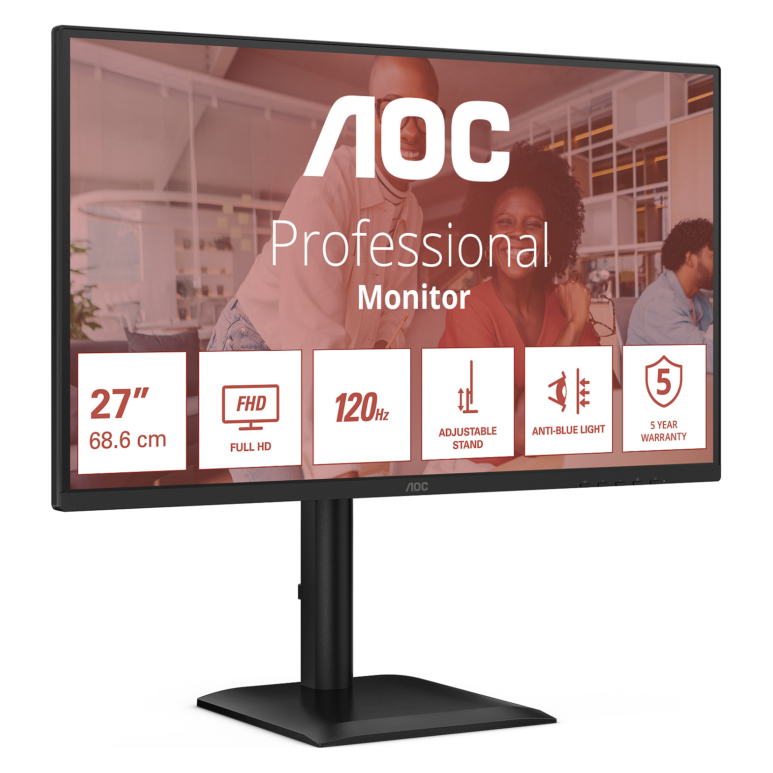 Monitor AOC 27E4CV (27", 1920 x 1080, Full HD, LED, crni)-23