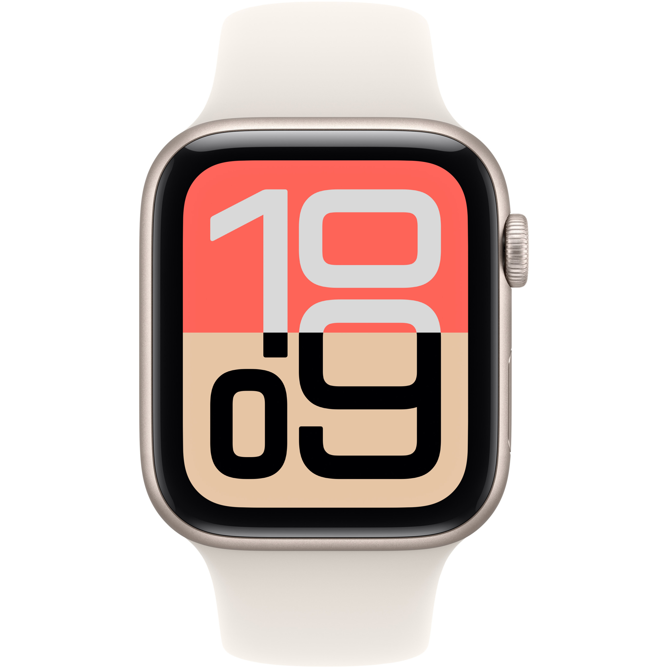 APPLE Watch SE (3. generacija) GPS + Cellular 44mm Starlight Aluminium Case with Starlight Sport Band - M/L-1