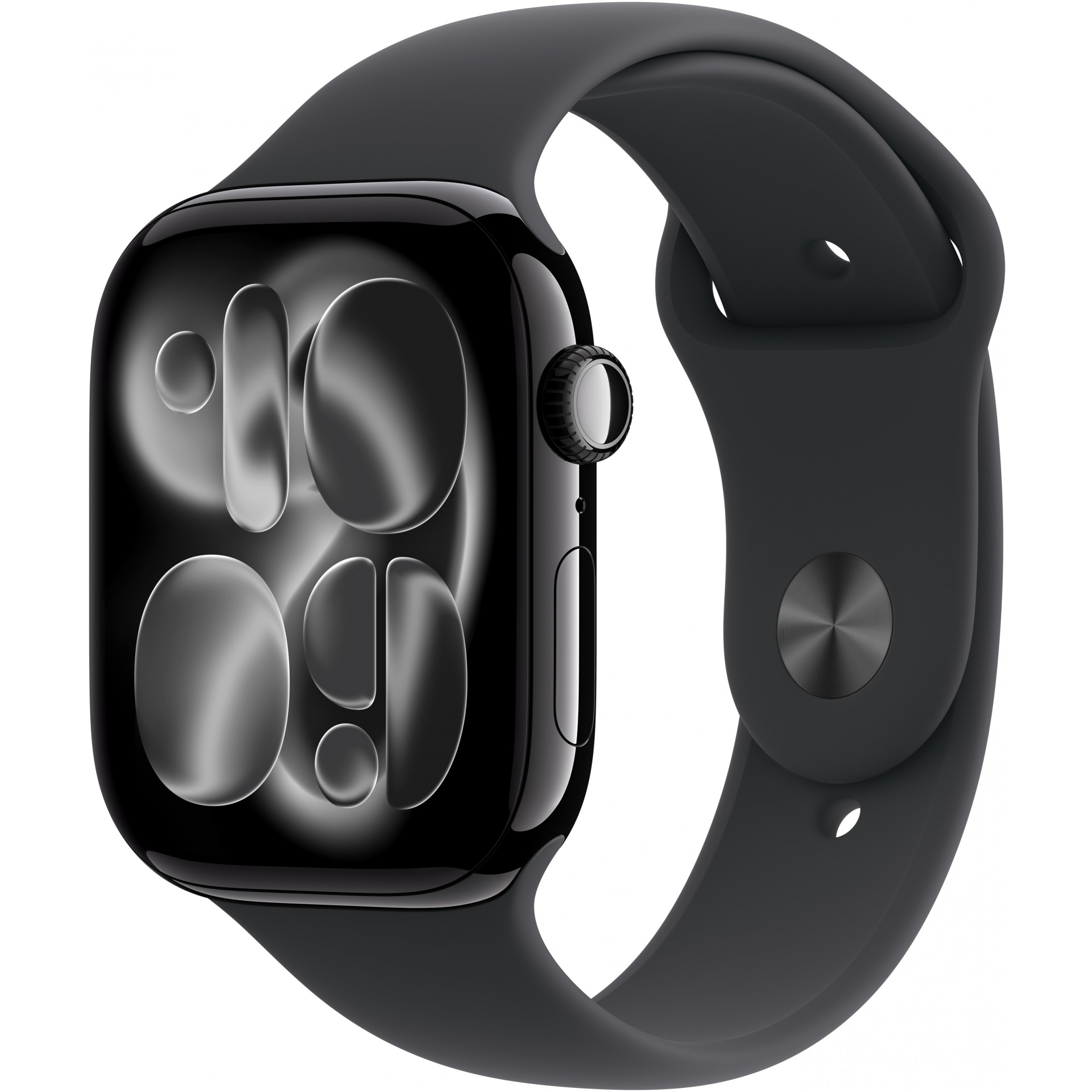 APPLE Watch Series 11 GPS 46mm Jet Black Aluminium Case with Black Sport Band - S/M-0