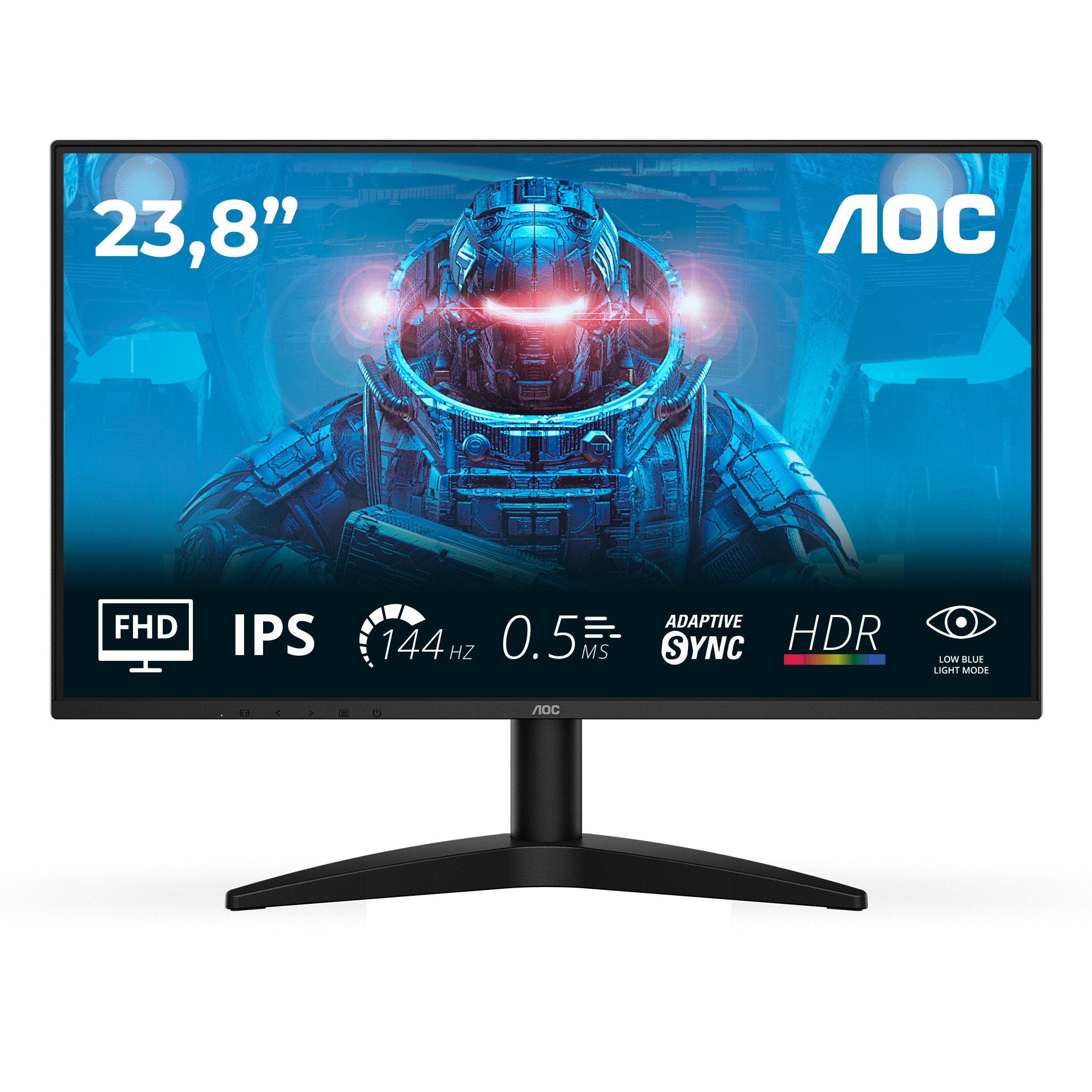 Monitor AOC 24B36X (23.8", 1920 x 1080, Full HD, LED, crni)-0