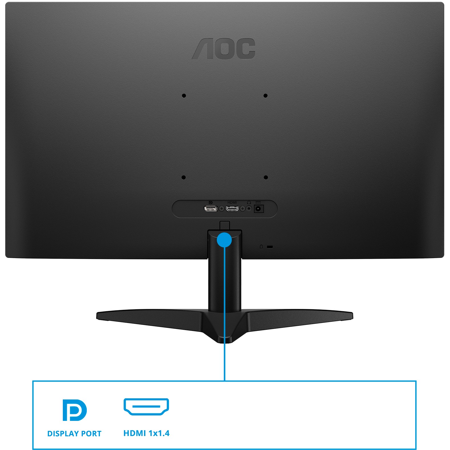 Monitor AOC 24B36X (23.8", 1920 x 1080, Full HD, LED, crni)-6