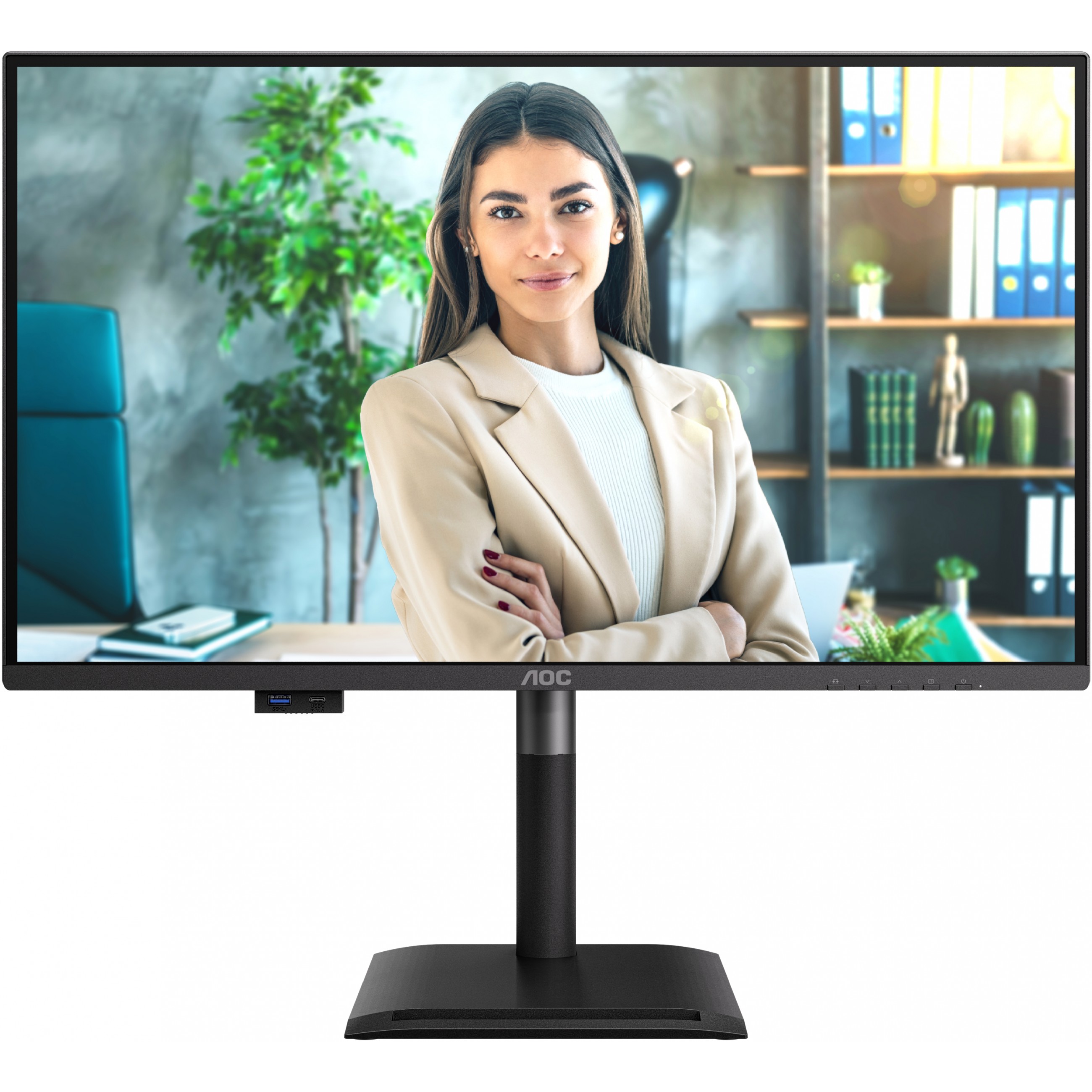 Monitor AOC Q27P4U (27", 2560 x 1440 pixels, Wide Quad HD, Black)-17