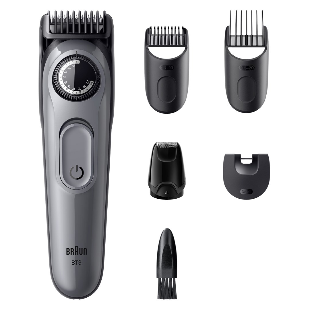 Beard trimmer BRAUN BeardTrimmer 3 80789789 (AC/Battery, 20 dužina, 2 cm, crna boja)-2