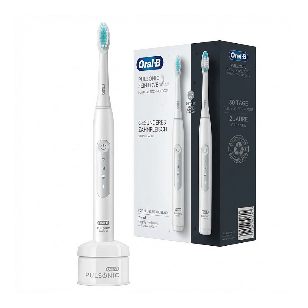 Električna četkica BRAUN Pulsonic Slim Luxe Brush 4900 (srebrno/ružičasto zlato)