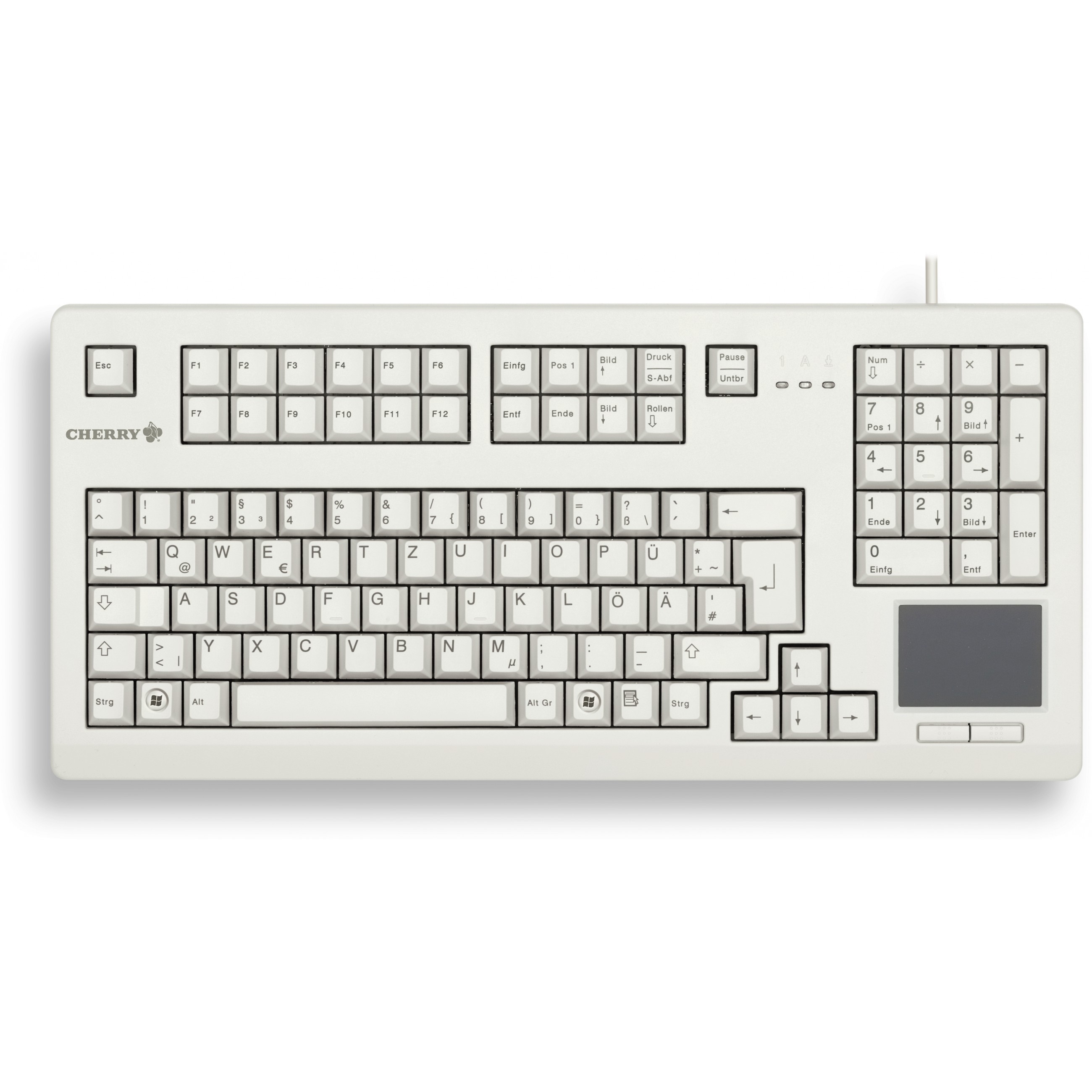 Tipkovnica CHERRY Advanced TouchBoard G80-11900 – internacionalna non HR tipkovnica-0