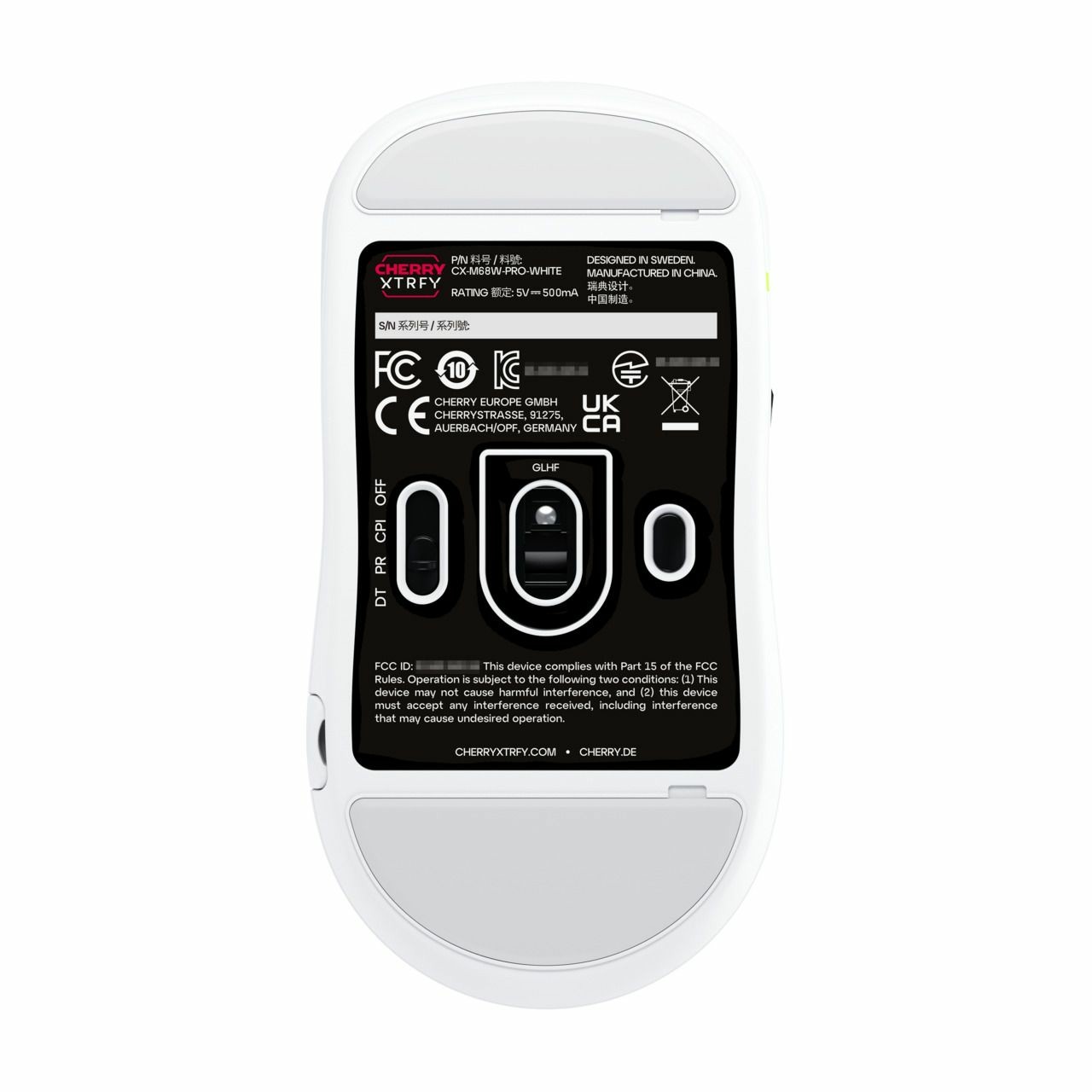 Miš CHERRY Xtrfy M68 Pro bežični-6