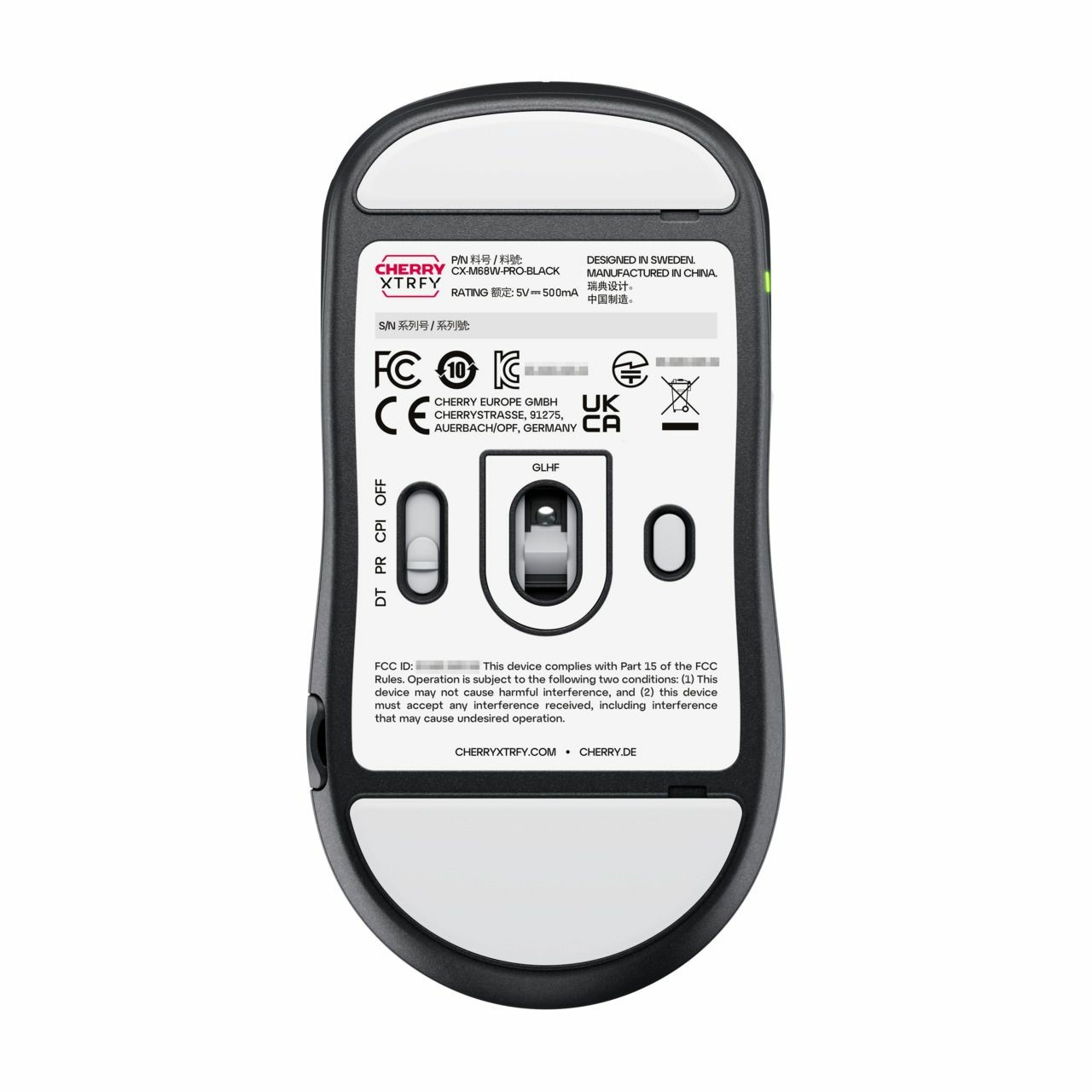 Miš CHERRY XTRFY M68 Pro bežični-6