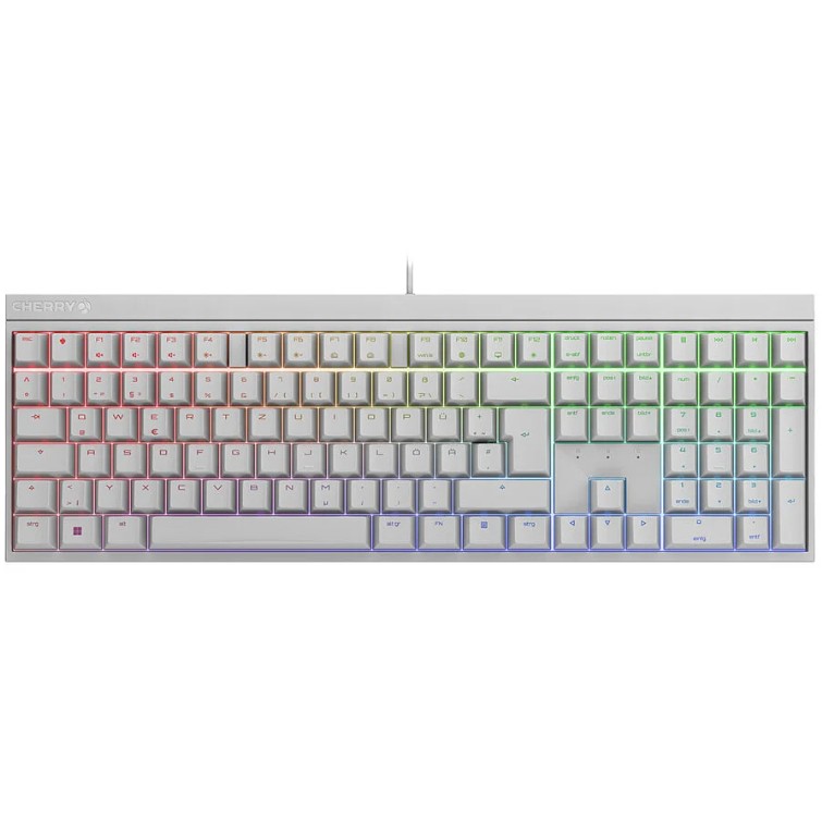 Tipkovnica CHERRY MX 2.0S RGB MX Red (RGB, MX Red prekidači) – internacionalna non HR tipkovnica