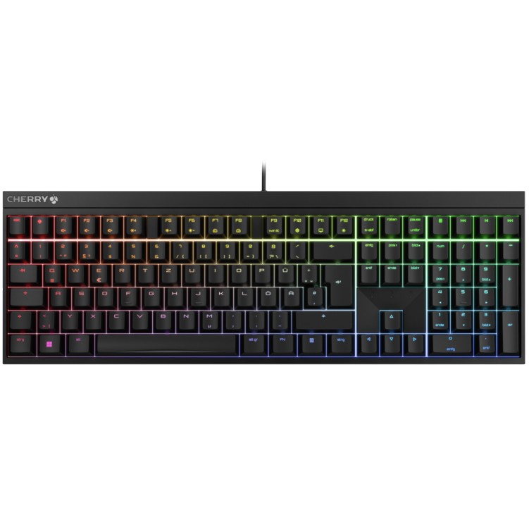 Tipkovnica CHERRY MX 2.0S RGB (MX red switches) – internacionalna non HR tipkovnica