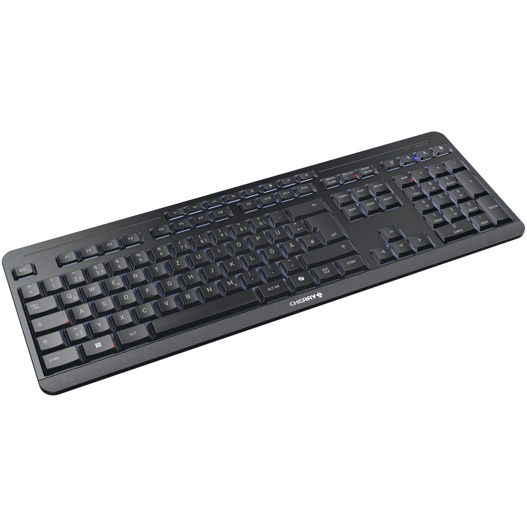 Tipkovnica CHERRY TAS STREAM KEYBOARD Ultimate DE crna – internacionalna non HR tipkovnica-1