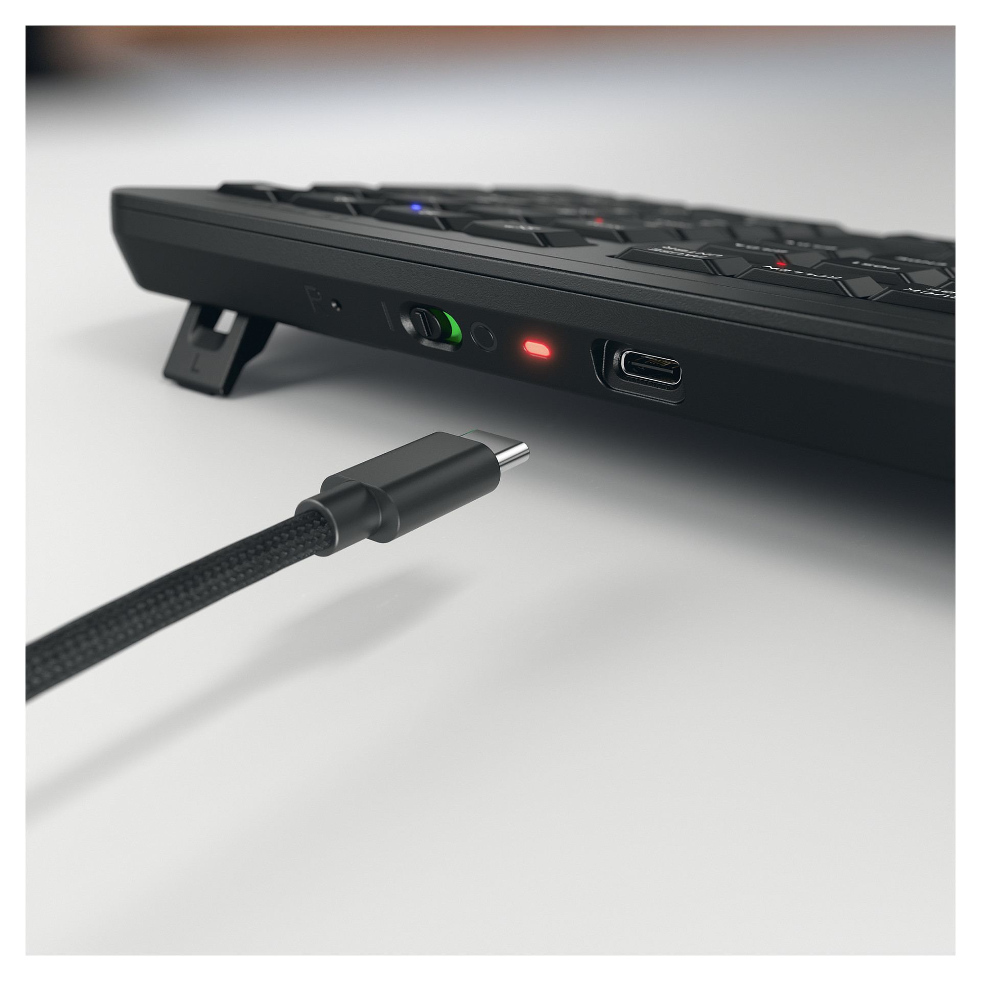 Tipkovnica CHERRY TAS STREAM KEYBOARD Ultimate DE crna – internacionalna non HR tipkovnica-7