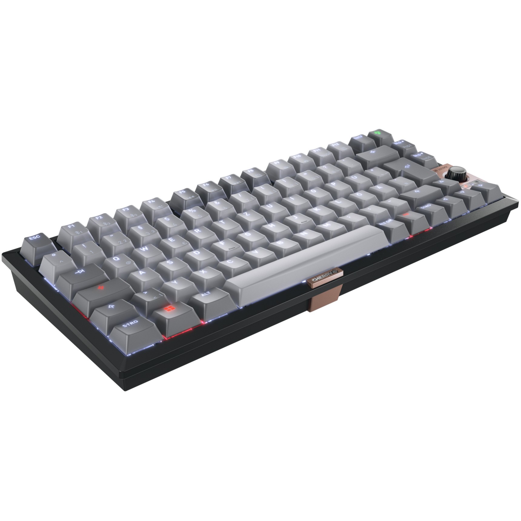 Tipkovnica CHERRY TAS bežični Keyboard MX 2A smeđa – internacionalna non HR tipkovnica-1
