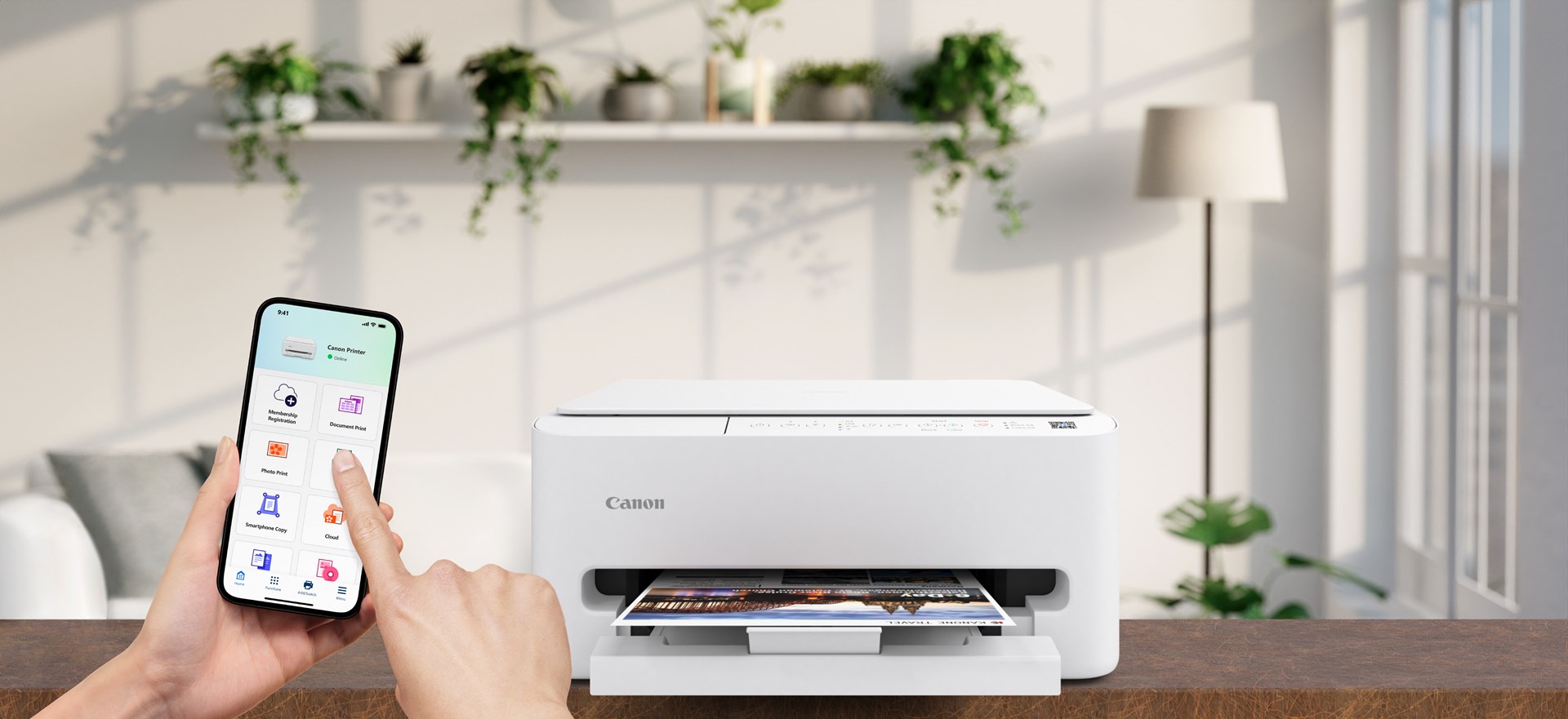 Aparat za ispis CANON PIXMA TS4150i All-in-One Printer bijeli-7