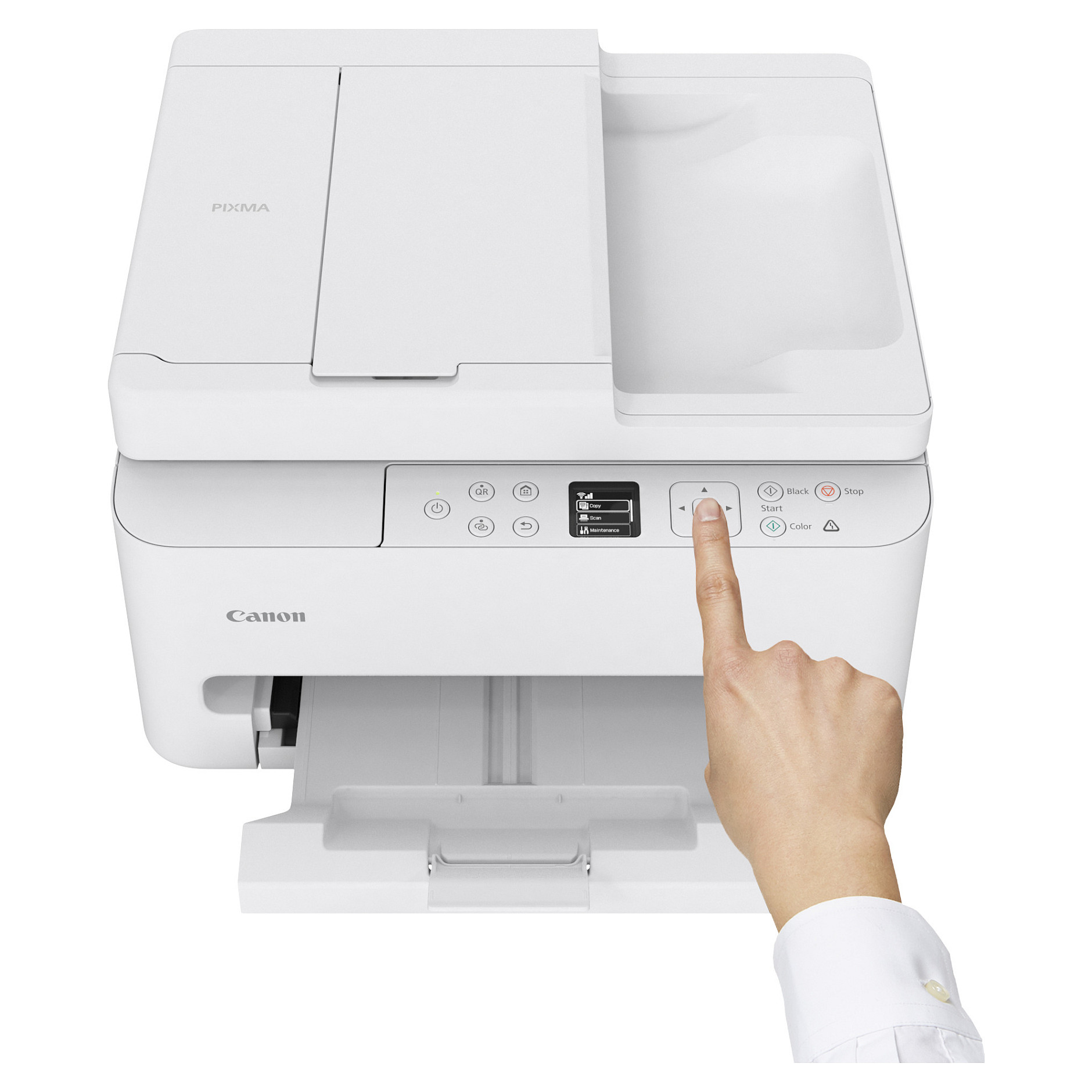 Pisač CANON PIXMA TS7550i (All-in-One, 3-u-1, bijeli)-7