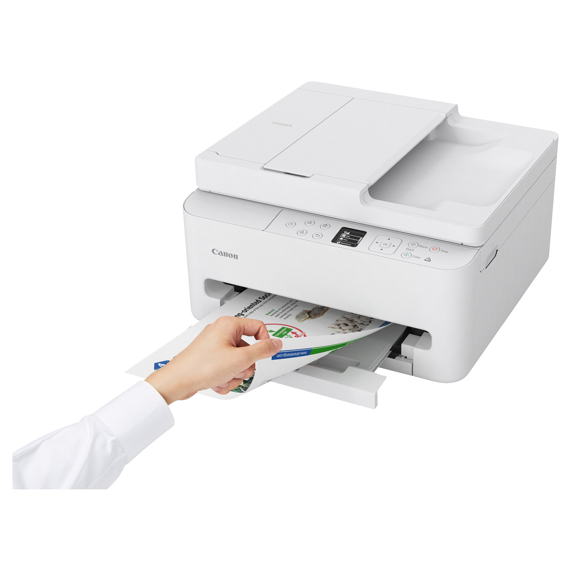Pisač CANON PIXMA TS7550i (All-in-One, 3-u-1, bijeli)-9