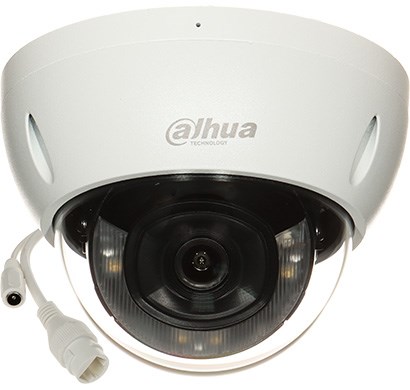 IP Dome kamera DAHUA IPC-HDBW2231E-S-S2 (2MP, 2.8mm, IK10, IP67, Starlight)-0