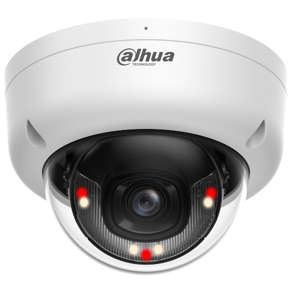 Vandal-proof mrežna kamera DAHUA IPC-HDBW1439E1-A-IL (4MP, Smart Dual Light, IK10, IP67, Ugrađen mikrofon)