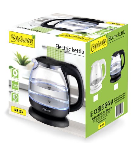 Električni čajnik MAESTRO MR-055 (1 L, 1100 W, bijela boja)-4