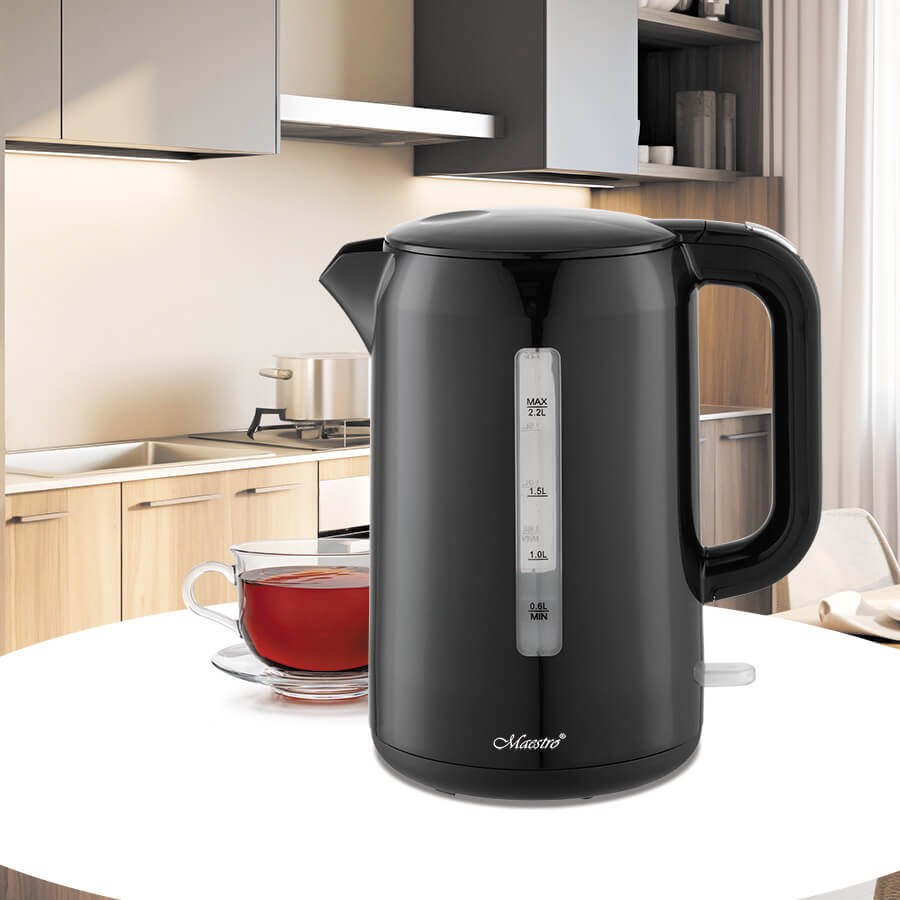 Električni čajnik MAESTRO MR-022 (2.2 L, 2200 W, crna boja)-1