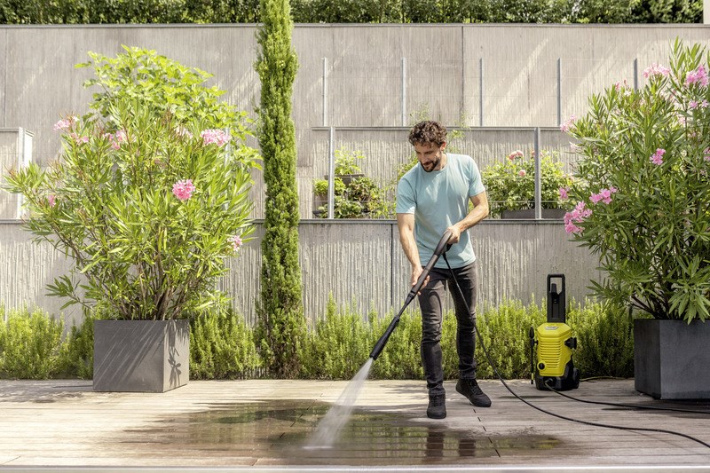 Perilica pod visokim tlakom KARCHER K 4 WCM (Električna, 420 l/h, 1800 W, Crna, Žuta)-9