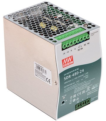 Industrijsko napajanje MEAN WELL SDR-480-24 (480W, 24V, 20A)-0