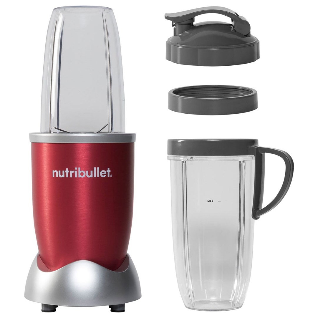 Blender NUTRIBULLET Pro 900 NB907R (900W, 900 ml, crveni)-1
